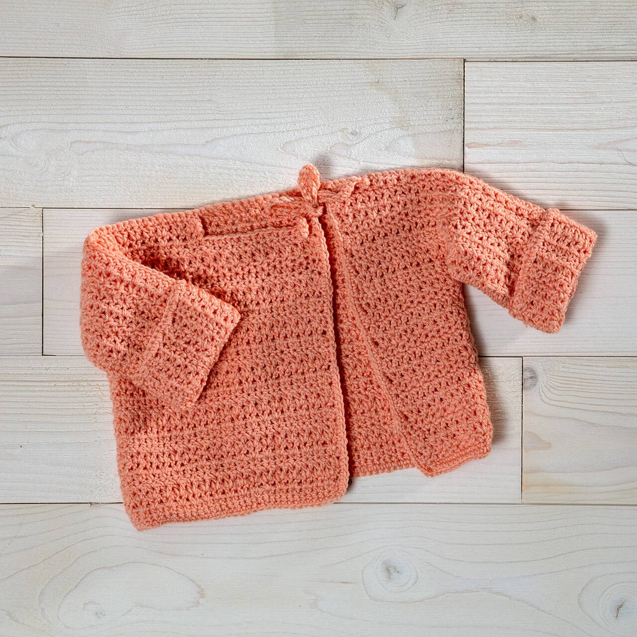 Loops &#x26; Threads&#xAE; Wellness Baby&#x2122; Crochet Baby Kimono